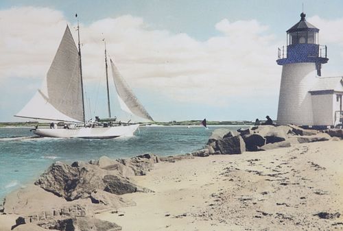 WILLIAM W. COFFIN PHOTOGRAPH "ROUNDING