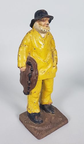 VINTAGE OLD SALT FISHERMAN FIGURAL 37c538