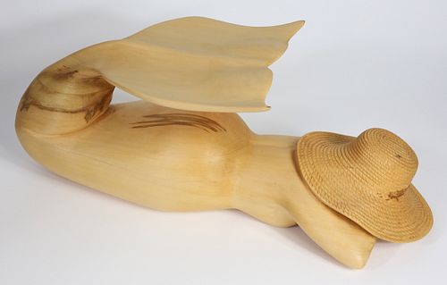 TIMOTHY HERLOCKER CARVED BASSWOOD 37c54f