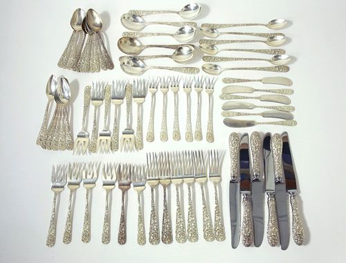 87 PIECE STIEFF STERLING SILVER 37c6f5