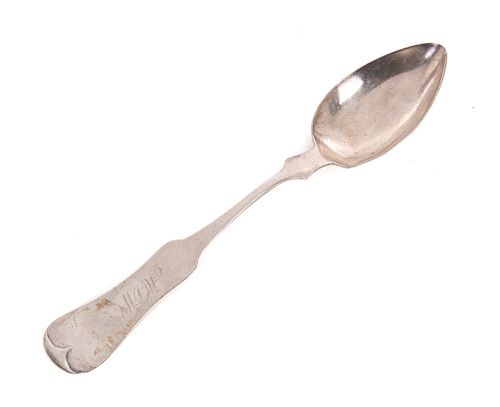 DUHME COIN SILVER FIDDLEBACK SPOON 37c737