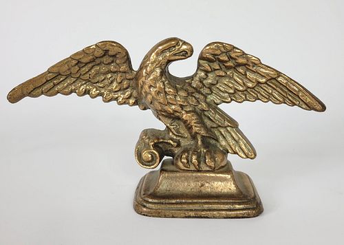 ANTIQUE CAST BRONZE AMERICAN EAGLE