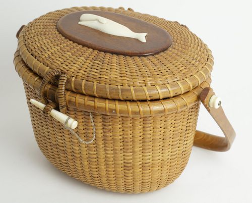 NANTUCKET FRIENDSHIP BASKET MADE 37c86c