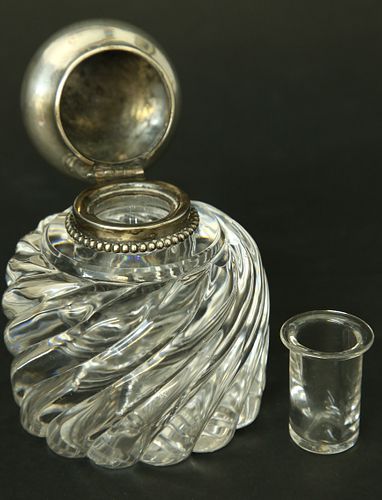 BACCARAT CRYSTAL AND STERLING SILVER