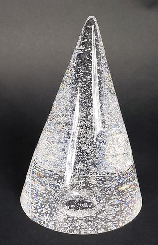SIGNED STEUBEN CLEAR CRYSTAL STARDUST 37c899