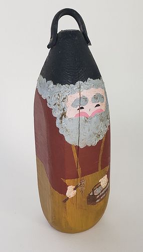 VINTAGE SANTA CLAUS OLD SALT PAINT 37c92e