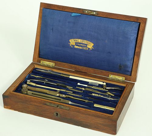 COMPAS SUPERIEURS ENGLISH DRAFTING SET