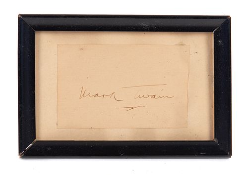 MARK TWAIN AUTOGRAPHMark Twain 37c9d4