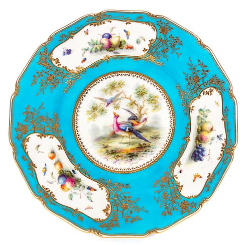 ROYAL DOULTON PLATE HAND PAINTED PLATE