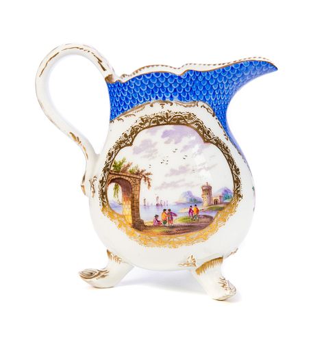 MEISSEN PITCHER SAIL BOATS AND