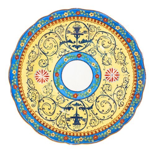 MEISSEN DECORATED PLATEMeissen Plate