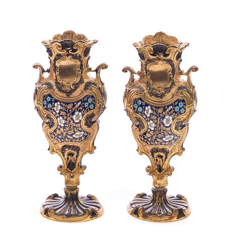 PR. GILT BRONZE AND CHAMPLEVé