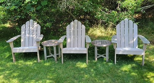 THREE KINGSLEY BATES ADIRONDACK