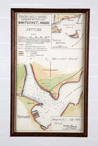 ANTIQUE 1893 HAND COLORED MAP OF 37cbfa