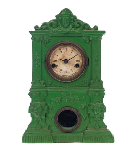 VICTORIAN AMERICAN CLOCK CO CAST 37cc06