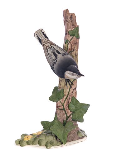 BOEHM NUTHATCH FIGURINEBOEHM NUTHATCH