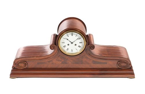 MAHOGANY MANTLE CLOCKMahogany Mantle