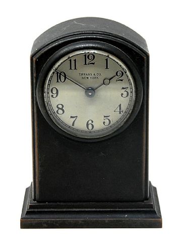 TIFFANY CO BRONZE CLOCKTiffany 37cce8