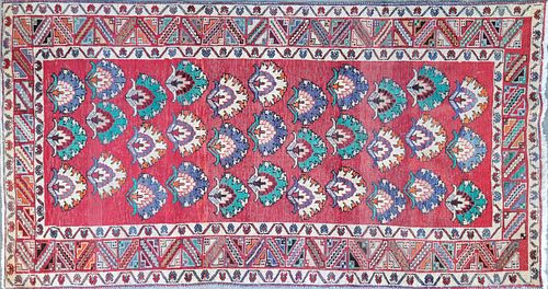 VINTAGE PERSIAN HAND KNOTTED WOOL 37cd94