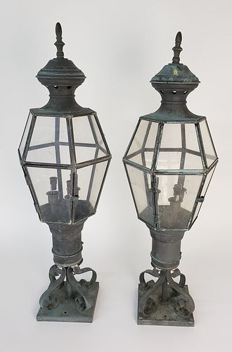 PAIR OF VINTAGE "GEORGIAN ART LIGHTING"