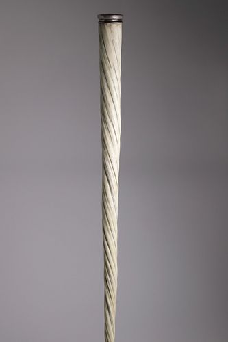 ANTIQUE NARWHAL TUSK WALKING STICK,