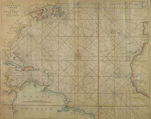  A GENERALL CHART OF THE WESTERN 37ce53