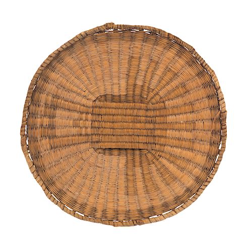 HOPI RABBITT BRUSH FLAT BASKET