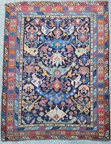 ANTIQUE CAUCASIAN KUBA CARPET ORIENTAL 37cf18