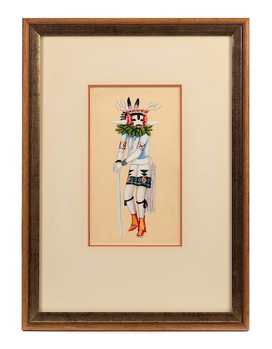 HOPI KYVATE TUVAHOEMA 1914 DEER DANCER