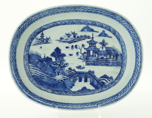 CANTON OPEN VEGETABLE DISH 19TH 37d153