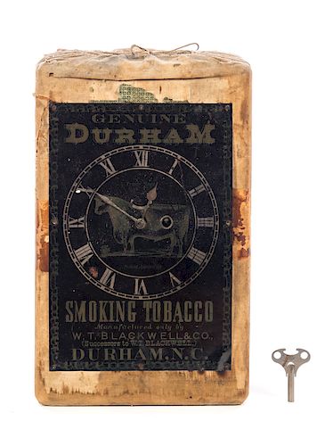 RARE DURHAM BLACKWELL SMOKING TOBACCO 37d158
