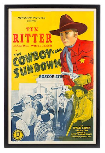 TEX RITTER COWBOY FROM SUNDOWN