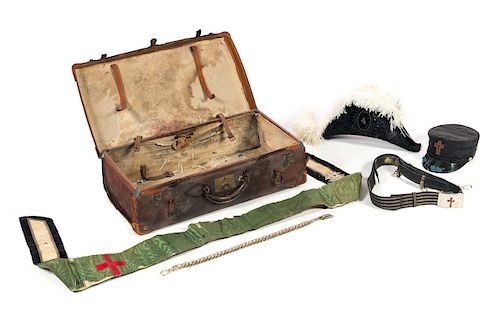 IOOF ODD FELLOWS REGALIA IN LEATHER