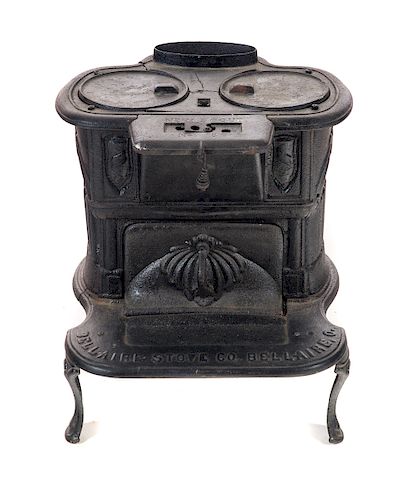 BELLVIEW OHIO STOVE CO CAST IRON 37d394