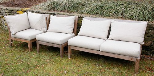 KINGSLEY BATE TEAKWOOD SECTIONAL SOFAKingsley