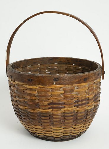 RATTAN WOVEN ROUND SWING HANDLE 37d503