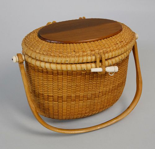 TERRY SYLVIA OVAL FRIENDSHIP BASKETTerry 37d610