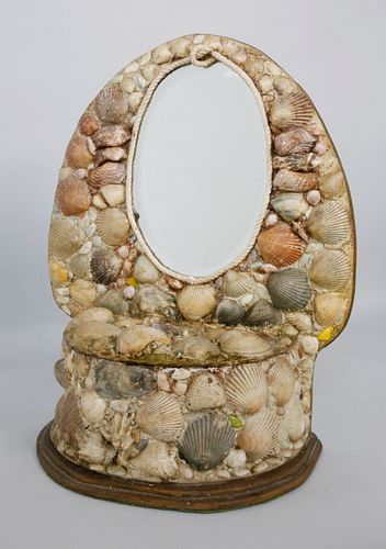 VINTAGE SEASHELL ENCRUSTED DRESSING