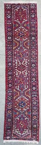 VINTAGE WOOL PERSIAN HERIZ ORIENTAL