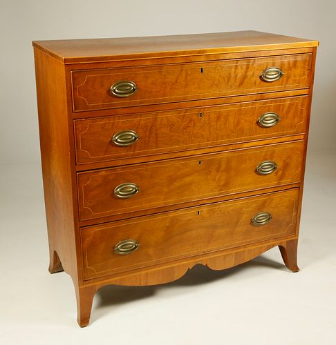 AMERICAN HEPPLEWHITE INLAID MAHOGANY 37d6f0