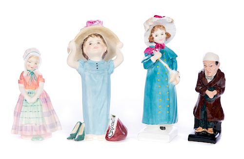 4 ROYAL DOULTON FIGURESExcellent