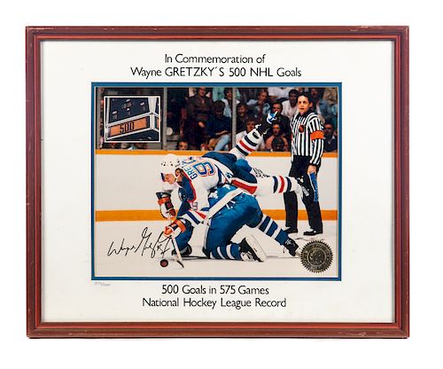 WAYNE GRETSKY AUTOGRAPHED 556/1000 500