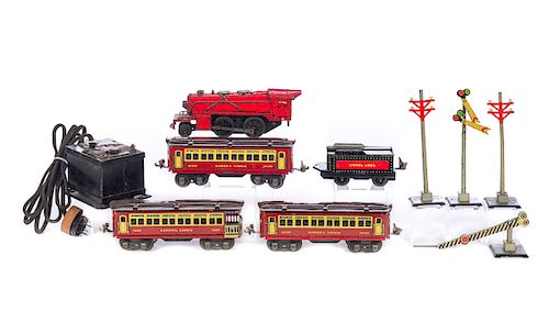 LIONEL JR TRAIN SET 1690 1691 CARSGood