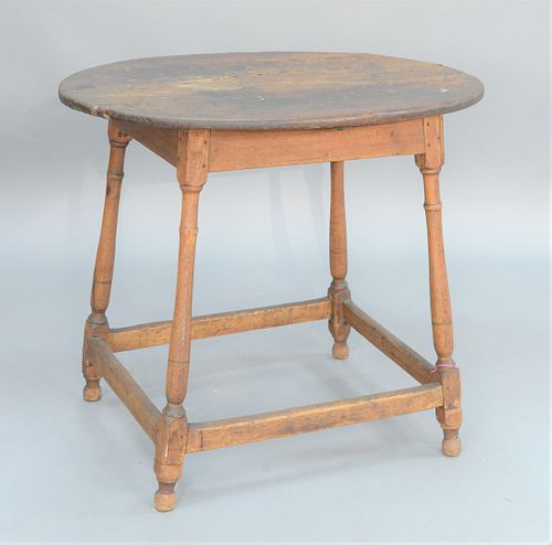 TAVERN TABLE WITH OVAL TOP ON FOUR 37b1e5