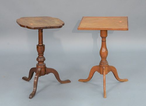 TWO CHERRY CANDLE STANDS ONE WITH 37b213