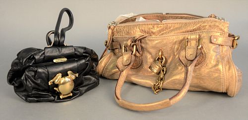 TWO PURSES CHLOE PADDINGTON BRONZE 37b30b