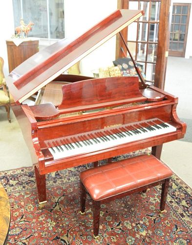 D H BALDWIN BABY GRAND PIANO AND 37b337