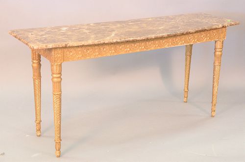 CONTINENTAL STYLE HALL TABLE WITH 37b347