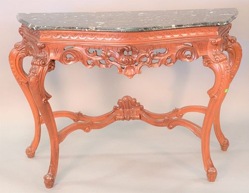 LOUIS XV STYLE CONSOLE TABLE WITH