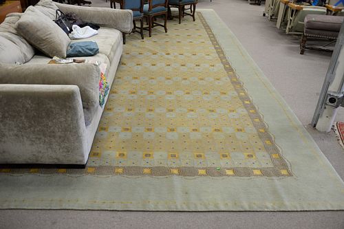 LARGE CONTEMPORARY ROOM SIZED RUG  37b381